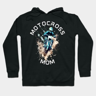 Motocross Mom Dirt Bikes Racer Hoodie